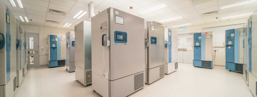 Biobank Freezer Storage Room