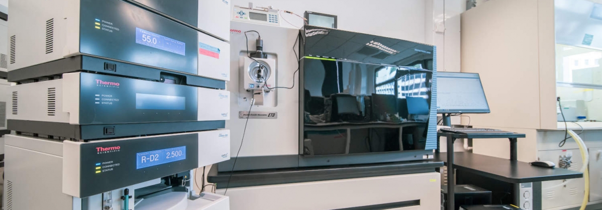 Dionex UltiMate 3000 RSLC nano Liquid Chromatography and Orbitrap Fusion Lumos Tribid Mass Spectrometer